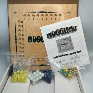 Muggins Knock-Out Math Game Mensa Analytical Aerobics Critical Thinking Skills